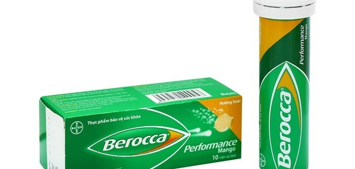 Viên sủi Berocca - Bổ sung vitamin - Hộp 10 viên - Cách dùng