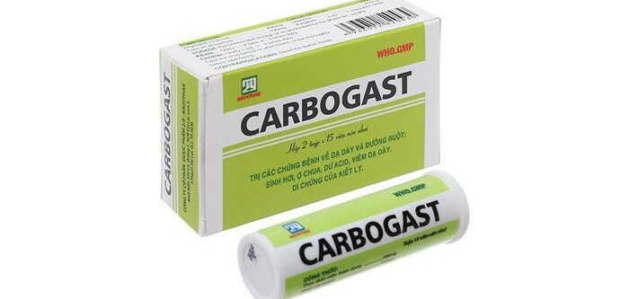 Thuốc Carbogast - Giúp giảm các chứng đau dạ dày - Hộp 2 tuýp x 15 viên - Cách dùng