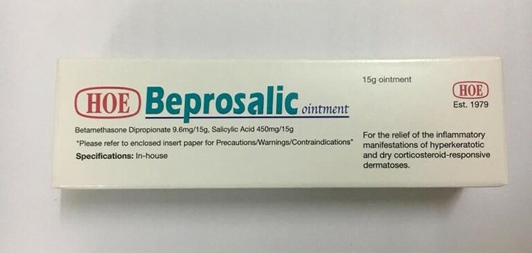 Thuốc Beprosalic - Dùng bệnh viêm màng phổi do viêm da dị ứng - Hộp 1 tuyp 15g - Cách dùng