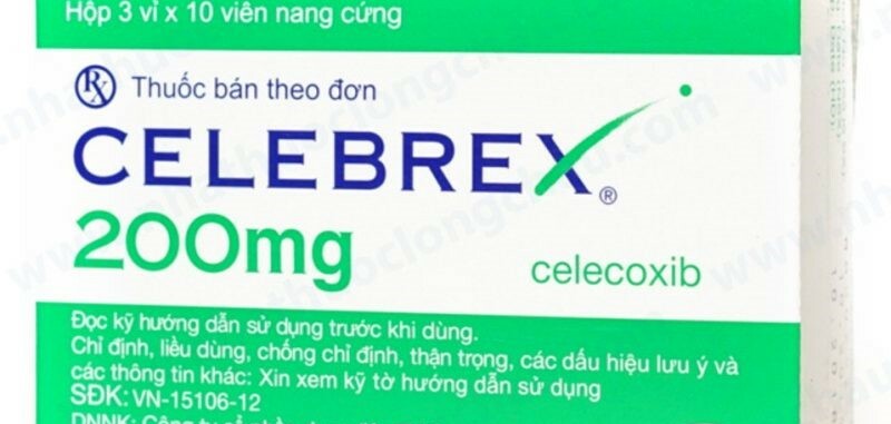Thuốc Celebrex - Dùng chống viêm, giảm đau, hạ sốt - Hộp 3 vỉ x 10 viên - Cách dùng