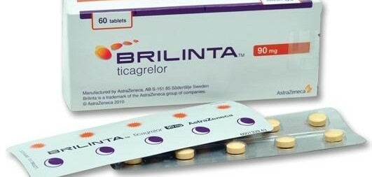 Thuốc Brilinta - Ngăn ngừa việc hình thành cục máu đông - Hộp 6 vỉ x 10 viên - Cách dùng
