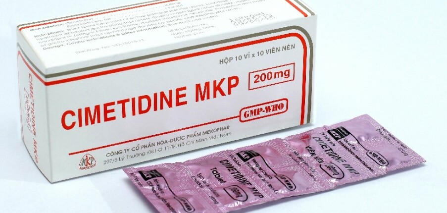 Thuốc Cimetidin MKP 200mg - Điều trị viêm loét dạ dày – tá tràng - Hộp 10 vỉ x 10 viên - Cách dùng