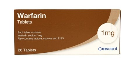 Thuốc Warfarin - Điều trị chống đông máu - 1mg - Cách dùng