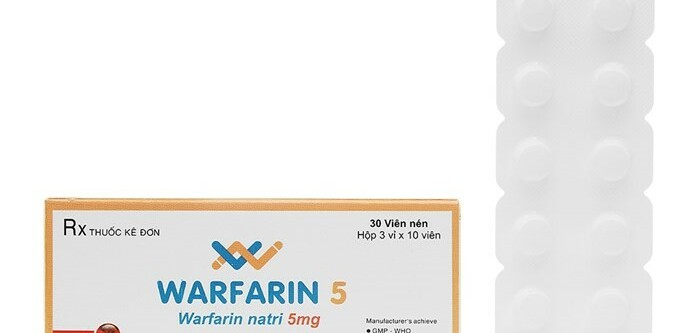 Thuốc Warfarin - Điều trị chống đông máu -  5mg - Cách dùng