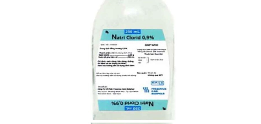Dịch truyền tĩnh mạch Natri Clorid 0,9% B.Braun 250ml - Bổ sung natri clorid  - Cách dùng