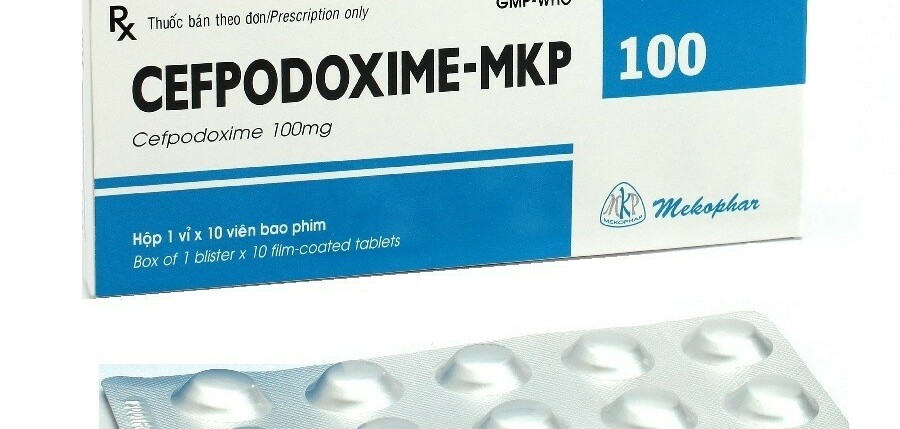 Thuốc Cefpodoxime – MKP 100 viên nén - Điều trị các nhiễm khuẩn do các chủng nhạy cảm - Cách dùng