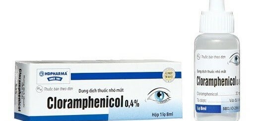 Thuốc nhỏ mắt Chloramphenicol 0,4% - Điều trị những nhiễm khuẩn mắt - Cách dùng