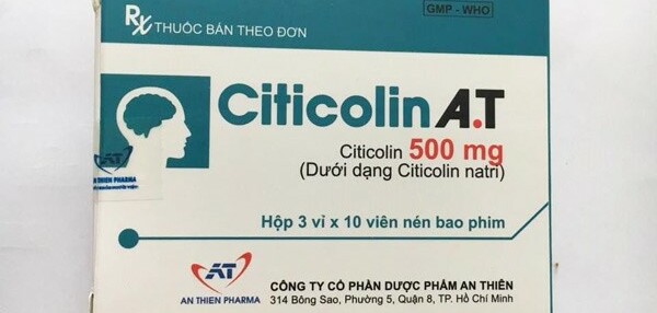 Thuốc Citicoline A.T 500mg - Điều trị bệnh Alzheimer, các loại chứng mất trí - Cách dùng
