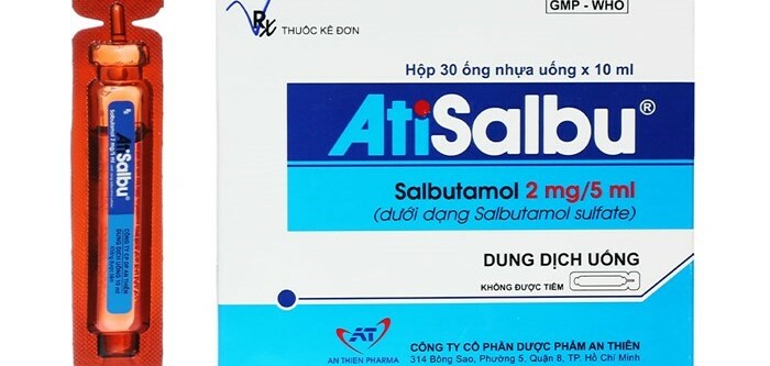 Dung dịch uống trị cơn hen AtiSalbu 2mg/5ml - Điều trị hoặc ngăn ngừa co thắt phế quản - Cách dùng