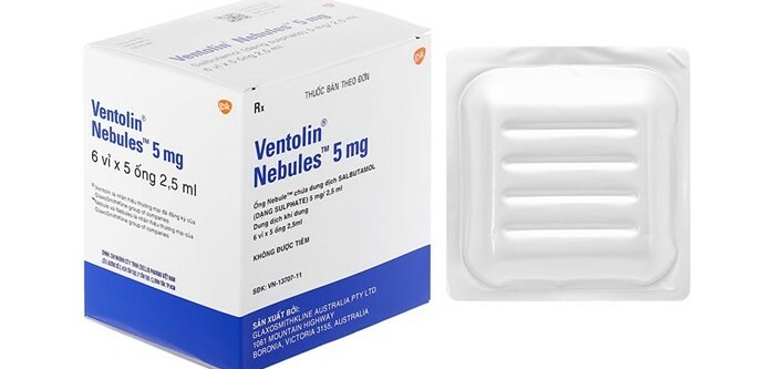 Ventolin Nebules 5mg trị hen suyễn - Cách dùng