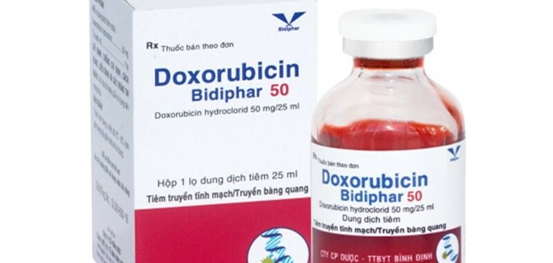 Thuốc điều trị ung thư Doxorubicin 50mg/25ml - Lọ 5ml - Cách dùng