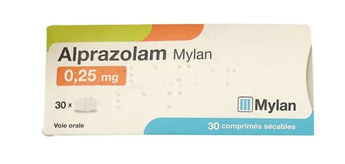 Thuốc Alprazolam Mylan 0,25mg - Điều trị các trạng thái lo âu - Cách dùng