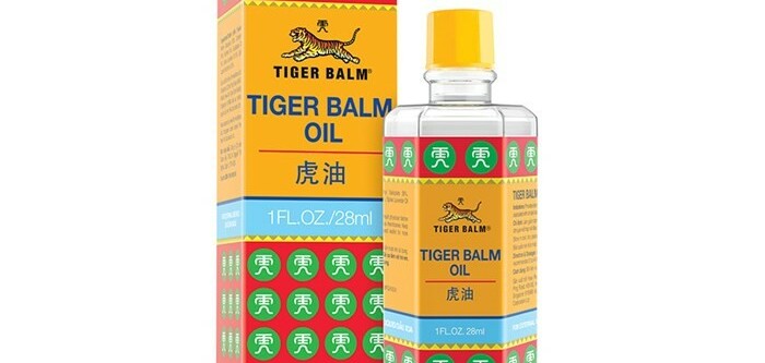 Dầu Tiger balm oil chai 28ml - Sử dụng để giảm đau - Cách dùng