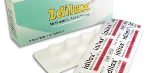 Thuốc Idilax Mefenamic acid 250mg - Giảm đau mức độ nhẹ đến trung bình - Cách dùng