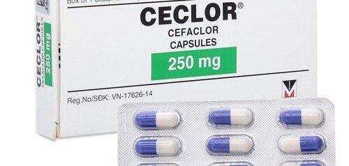Thuốc Ceclor 250mg - Điều trị nhiễm khuẩn đường hô hấp - Hộp 1 vỉ x 12 viên - Cách dùng