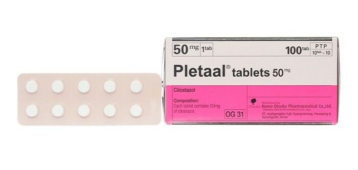 Thuốc Cilostazol 50mg - Điều trị triệu chứng giả tuần hoàn máu ở chân - Cách dùng