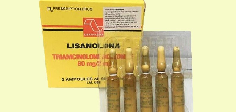 Thuốc tiêm Triamcinolone hộp 5 ống: Chỉ định, chống chỉ định, tác dụng phụ và lưu ý khi dùng