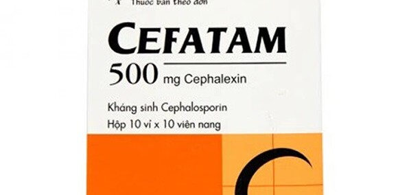 Thuốc Cefatam 500mg - Điều trị các chủng nhiễm khuẩn nhạy cảm - Hộp 10 vỉ x 10 viên - Cách dùng