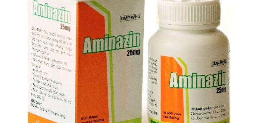 Thuốc Aminazin 25mg Chlorpromazine - Điều trị rối loạn tâm thần - Lọ 500 viên - Cách dùng