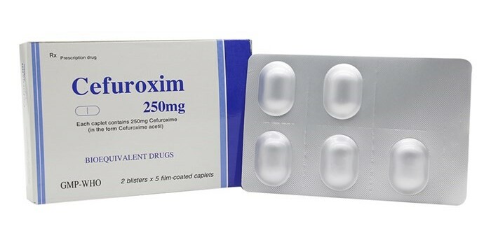Thuốc Cefuroxim 250mg - Điều trị nhiễm khuẩn do vi khuẩn - Hộp 1 vỉ x 10 viên - Cách dùng