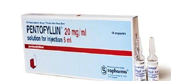 Thuốc Pentoxifylline 20mg/ml - Cải thiện các triệu chứng tuần hoàn máu - Cách dùng