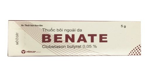 Kem bôi Benate 5g - Điều trị chàm và viêm da - Cách dùng