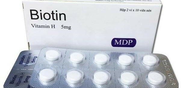 Thuốc Biotin 5mg - Điều trị các trường hợp thiếu hụt Biotin - Hộp 2 vỉ x 10 viên - Cách dùng