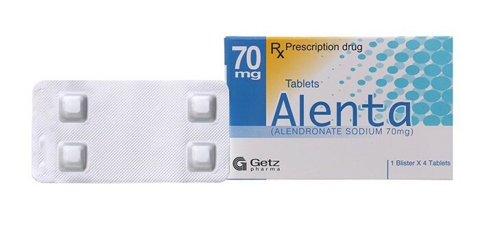 Thuốc Alenta 70mg - Điều trị tình trạng loãng xương - Hộp 4 viên - Cách dùng