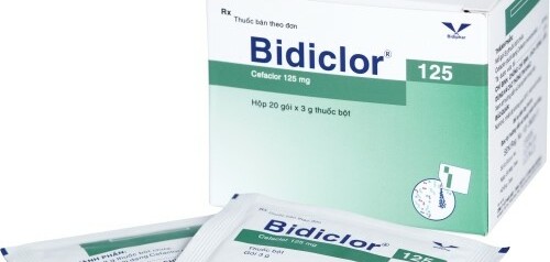 Thuốc bột Bidiclor 125mg - Điều trị nhiễm khuẩn - Hộp 20 gói x 3g - Cách dùng