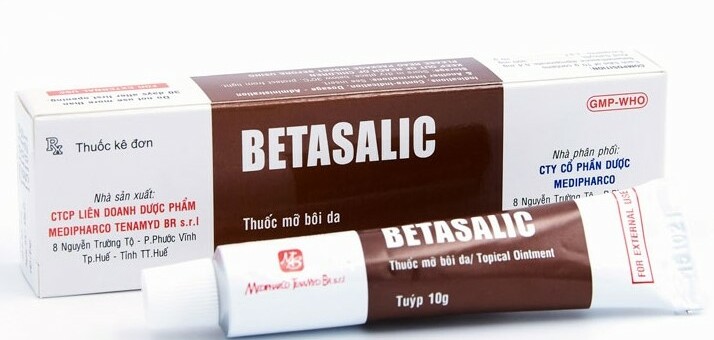 Kem bôi da Betasalic 10g - Điều trị bệnh da liễu - Tuýp 10g - Cách dùng