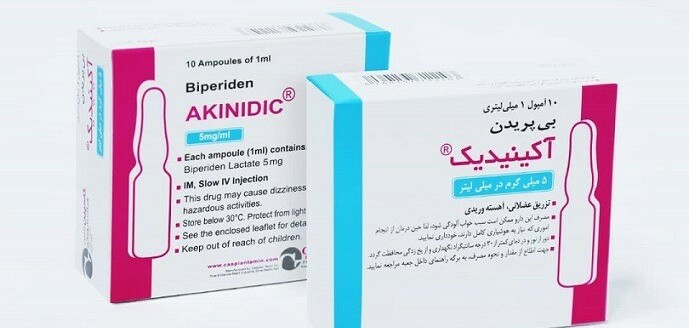 Thuốc tiêm Biperiden Akinidic 5mg/ml - Điều trị các bệnh Parkinson - Cách dùng