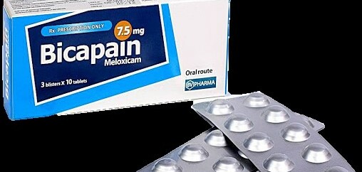 Thuốc Bicapain 7,5mg - Dùng để giảm đau, chống viêm - Hộp 3 vỉ 10 viên - Cách dùng