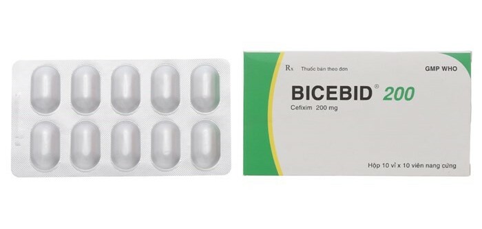 Thuốc Bicebid 200mg - Dùng khi nhiễm khuẩn hô hấp, tiết niệu - Cách dùng