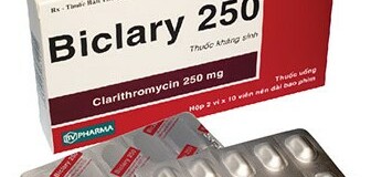 Thuốc Biclary 250mg - Điều trị nhiễm khuẩn - Hộp 20 viên - Cách dùng