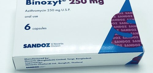 Thuốc Binozyt 250mg - Điều trị viêm phổi, viêm phế quản - Cách dùng