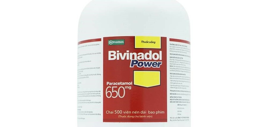 Thuốc Bivinadol 650mg - Dùng để hạ sốt và giảm đau - Cách dùng