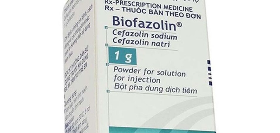 Thuốc Biofazolin 1g - Điều trị nhiễm khuẩn - Cách dùng