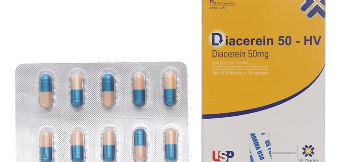 Thuốc Diacerein 50mg HV - Điều trị các bệnh thoái hóa khớp - Cách dùng