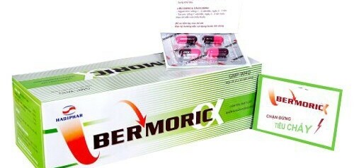 Thuốc Bermoric - Điều trị tiêu chảy cấp - Hộp 10 vỉ x 10 viên - Cách dùng