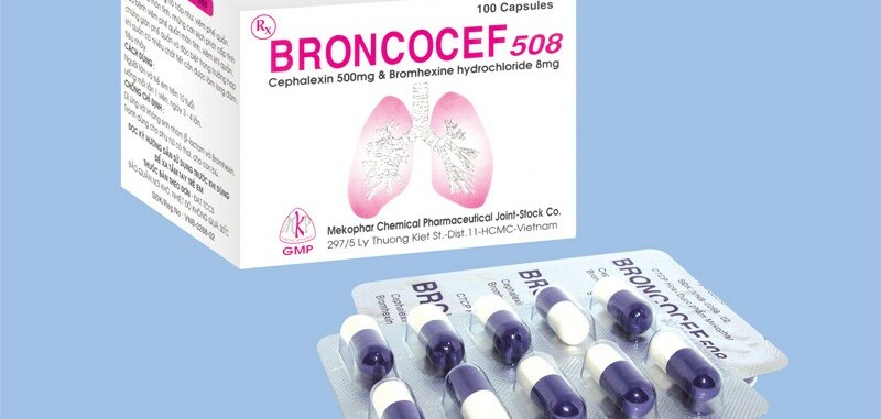 Thuốc Broncocef 508 - Dùng cho bệnh nhân nhiễm khuẩn đường hô hấp - Cách dùng