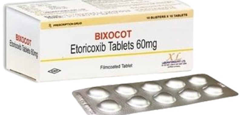 Thuốc Bixocot 60mg - Điều trị bệnh viêm xương khớp - Hộp 10 vỉ x 10 viên - Cách dùng