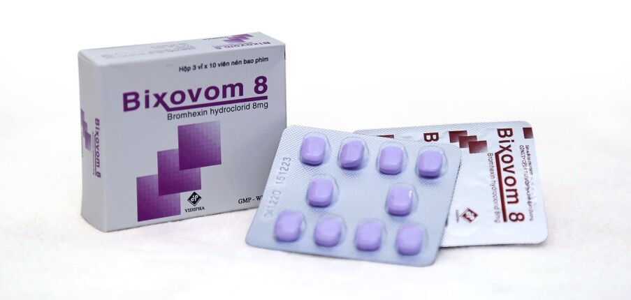 Thuốc Bixovom 8mg - Điều trị bệnh rối loạn dịch phế quản - Hộp 3 vỉ x 10 viên - Cách dùng