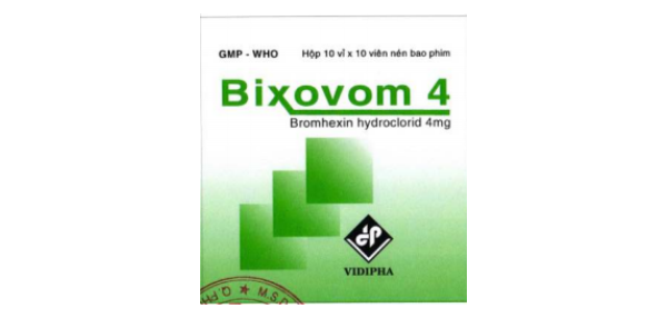 Thuốc Bixovom 4mg - Điều trị rối loạn dịch phế quản - Hộp 3 vỉ x 10 viên - Cách dùng