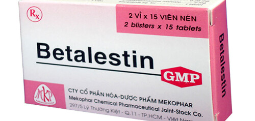 Thuốc Betalestin - Điều trị viêm mũi dị ứng - Hộp 2 vỉ x 15 viên - Cách dùng