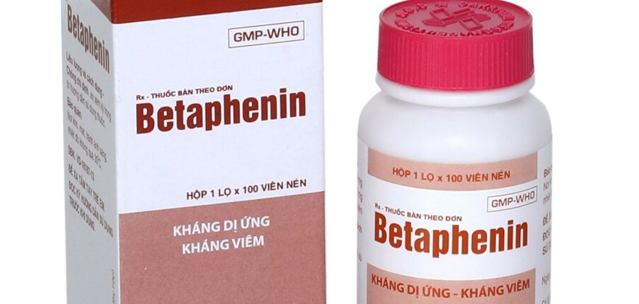 Thuốc Betaphenin - Điều trị dị ứng, kháng viêm - Hộp 2 vỉ x 15 viên - Cách dùng