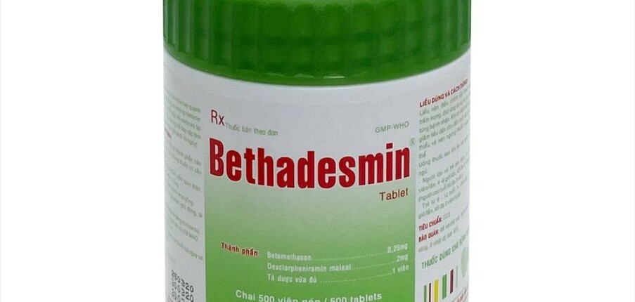 Thuốc Bethadesmin - Điều trị đường hô hấp - Chai 500 viên - Cách dùng