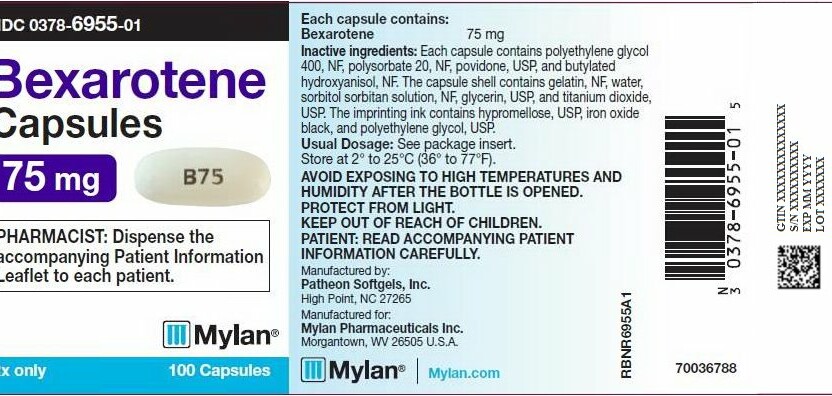 Thuốc Bexarotene - Điều trị các triệu chứng trên da - Tuýp 60g - Cách dùng
