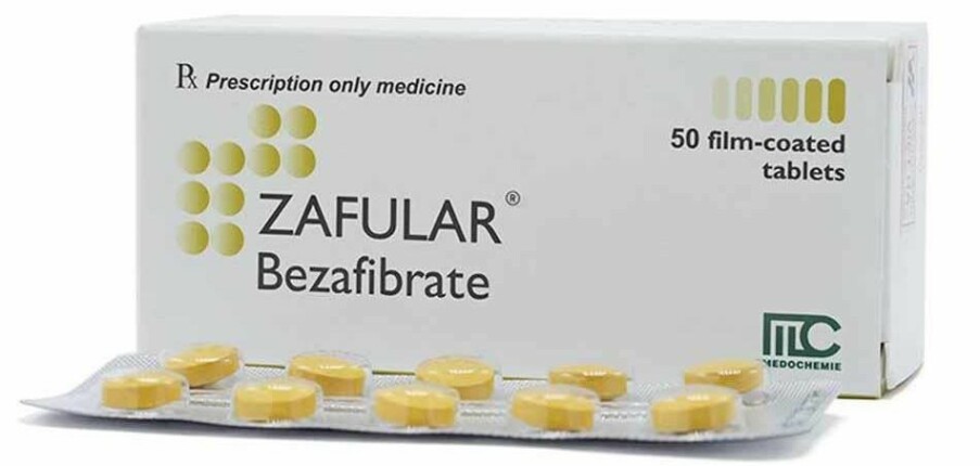 Thuốc Bezafibrate - Điều trị giảm cholesterol trong máu - 200mg, 400mg - Cách dùng