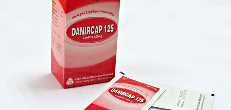 Thuốc kháng sinh Danircap 125mg - Điều trị nhiễm khuẩn - Cách dùng