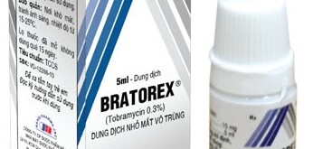 Thuốc Bratorex - Điều trị tình trạng viêm ở mắt - Lọ 5ml - Cách dùng